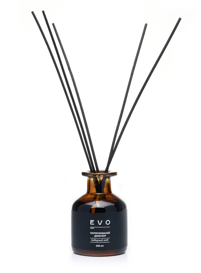 Парфумований дифузор Імбирний хліб 150 мл EVO derm EVO DERM (EVO_4820289951154)