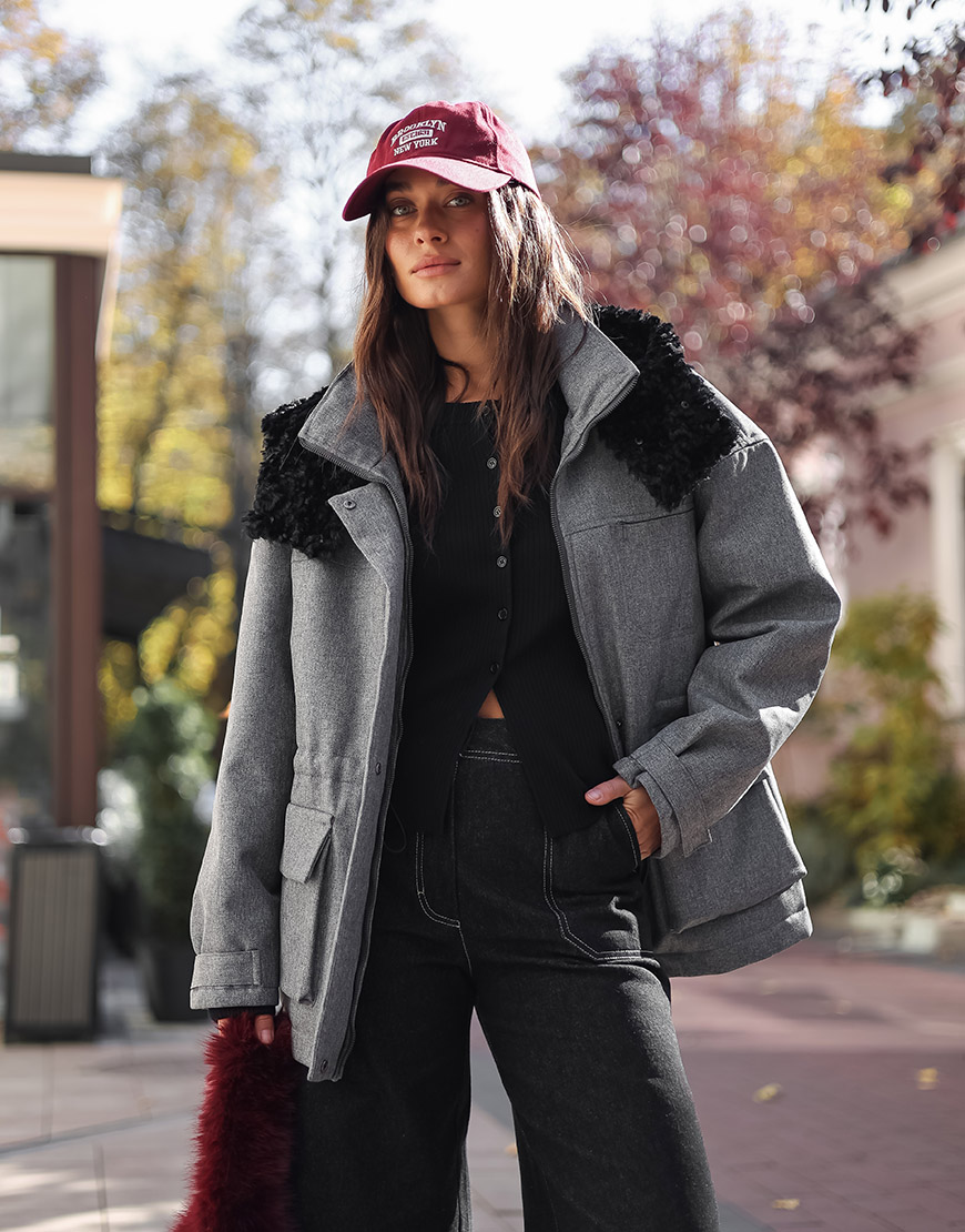 IMG_0186 Куртка із хутряним капюшоном GET DRESSED. (GD_WS25_21) - фото 2