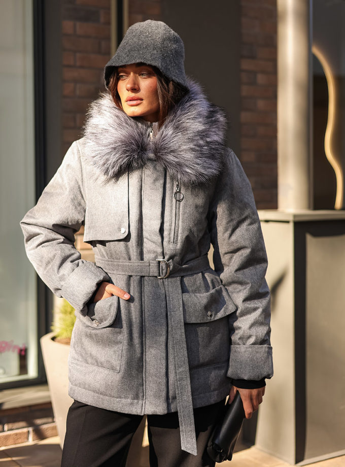 Куртка із хутряним коміром GET DRESSED. (GD_WS25_31)