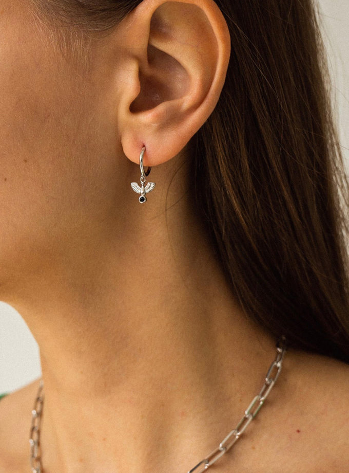 Сережки Ibis Huggies SILVER STORIES (SS_SSE022)