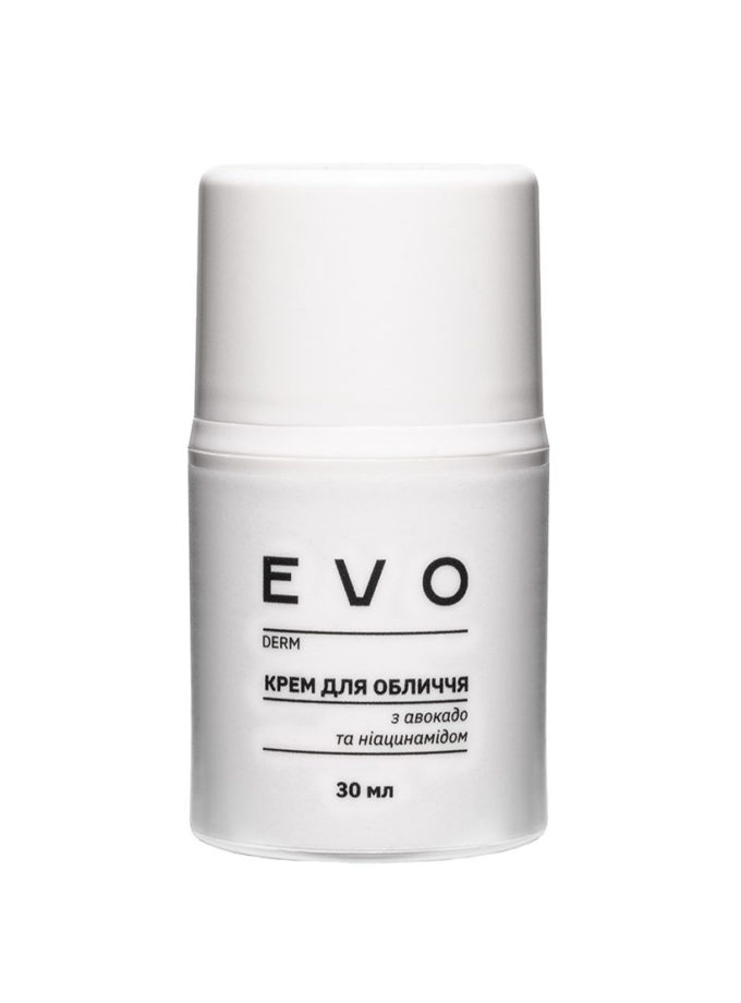Крем для обличчя з авокадо та ніацинамідом EVO derm EVO DERM (EVO_4820289950713)