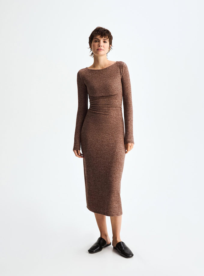 Сукня Luna коричнева MOVE (MV_a25-314-002)