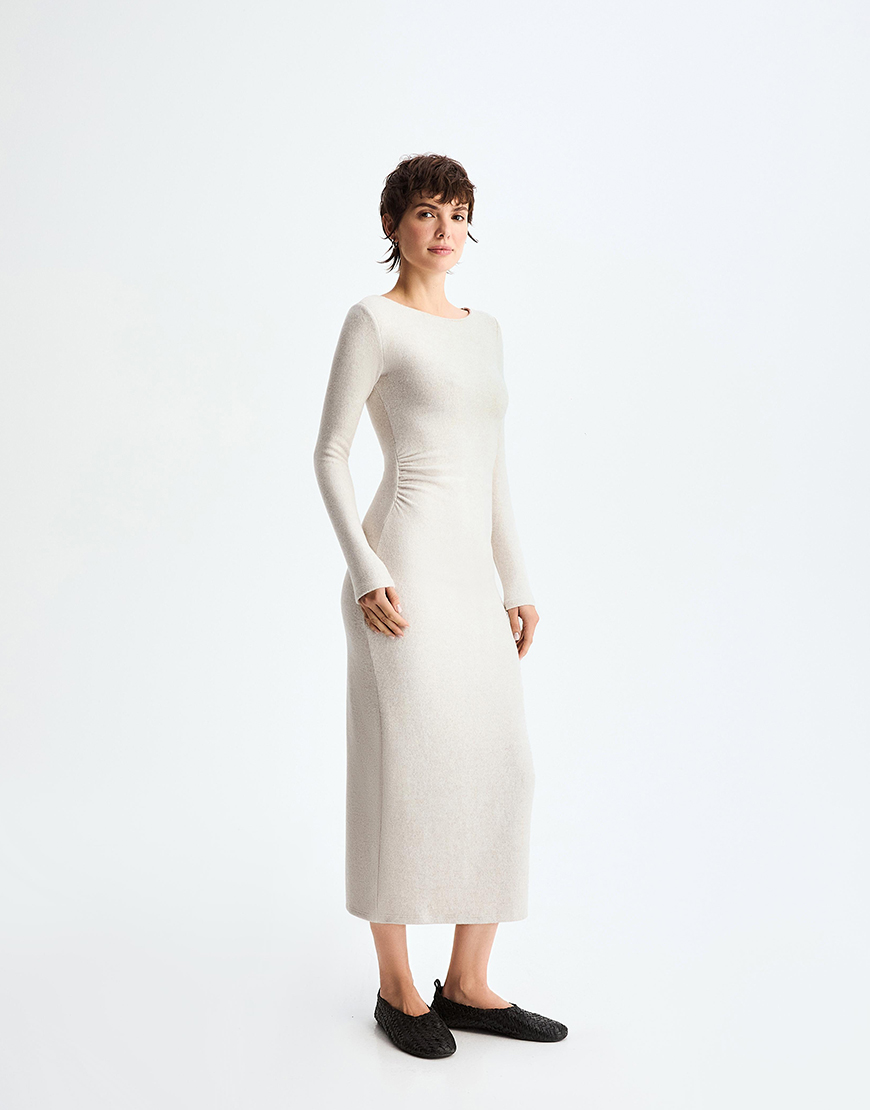 IMG_5273 Сукня Luna бежева MOVE (MV_a25-313-002-1) - фото 3