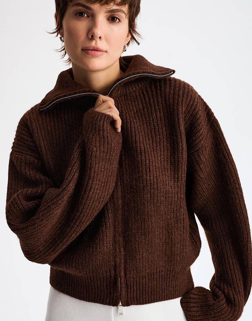 IMG_5292 Светр Mist коричневий MOVE (MV_a25-310-003) - фото 2