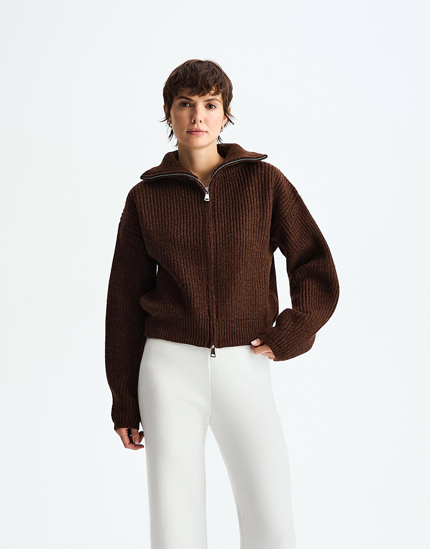 IMG_5294 Светр Mist коричневий MOVE (MV_a25-310-003) - фото 3