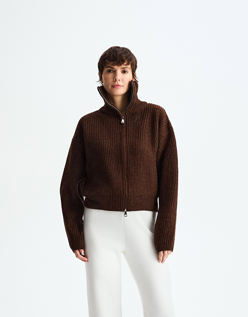 IMG_5295 Светр Mist коричневий MOVE (MV_a25-310-003) - фото 5