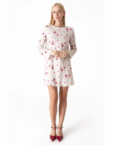 Сукня міні у квітковий принт бежева MAGNETIC (MGN_1746BG)
