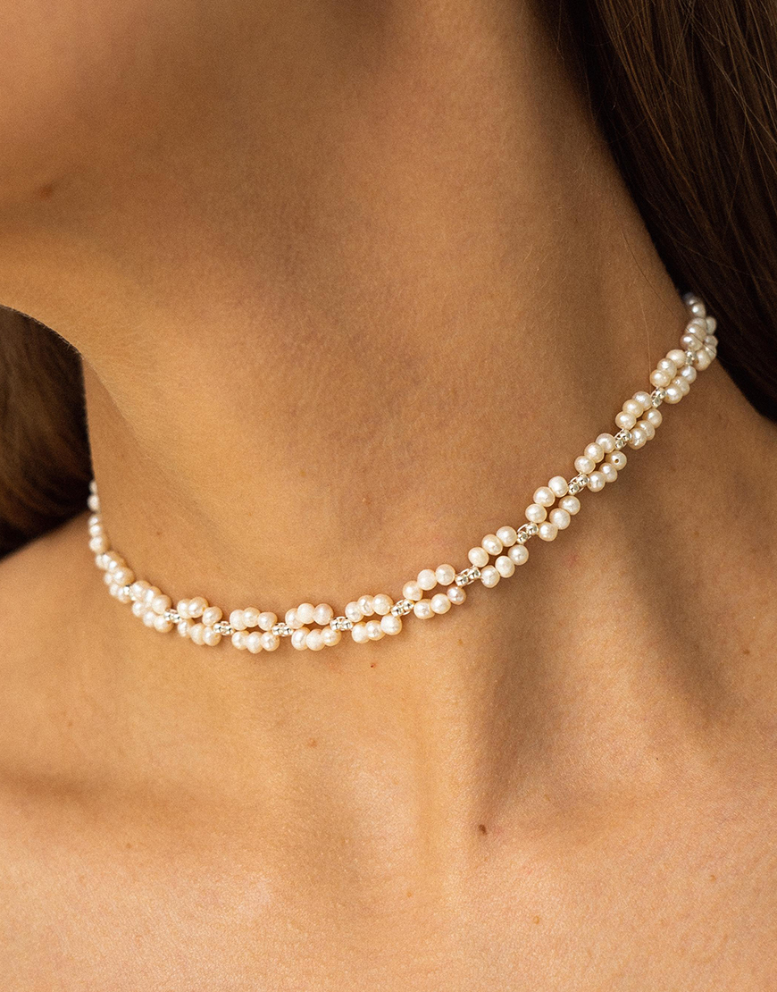 IMG_8403 Кольє Flower SILVER STORIES (SS_SSN051_F) - фото 4