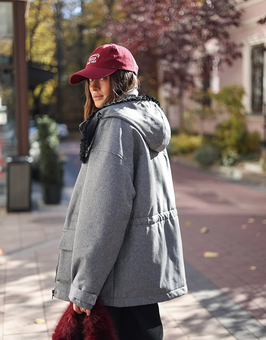 IMG_9974 Куртка із хутряним капюшоном GET DRESSED. (GD_WS25_21) - фото 5