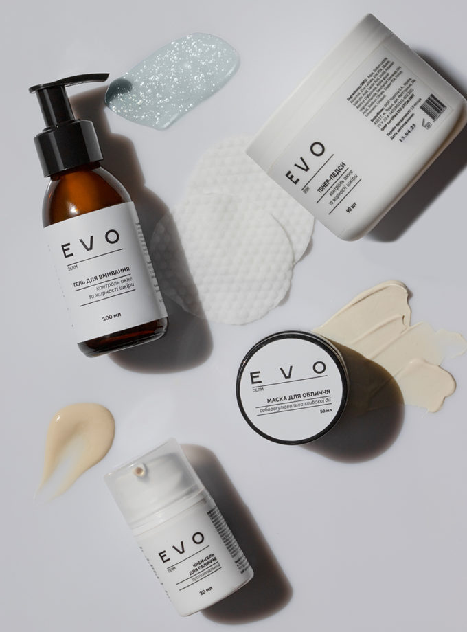 Себорегулювальна маска глибокої дії EVO DERM (EVO_4820289950843)