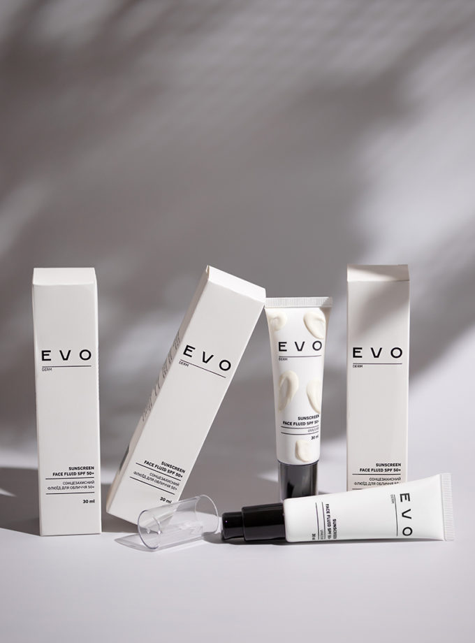 Сонцезахисний флюїд для обличчя spf 50+ EVO derm EVO DERM (EVO_4820289951116)