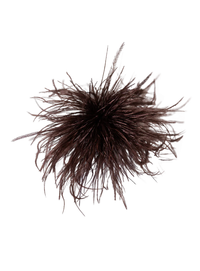 Брошка з страусиного пір'я Mira IAM (IM_FTHR/BRCH/MR)