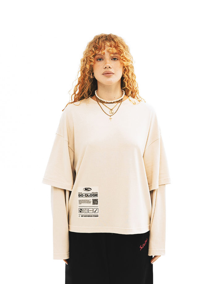 Лонгслів Art is not a crime SO CLOSE (SC_2025_12)