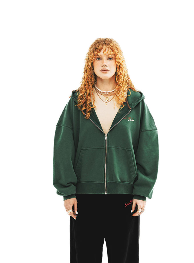 Зіп-худі Green SO CLOSE (SC_2025_13)