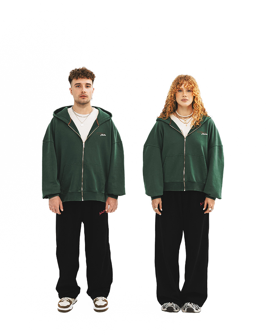1_73 Зіп-худі Green SO CLOSE (SC_2025_13) - фото 5