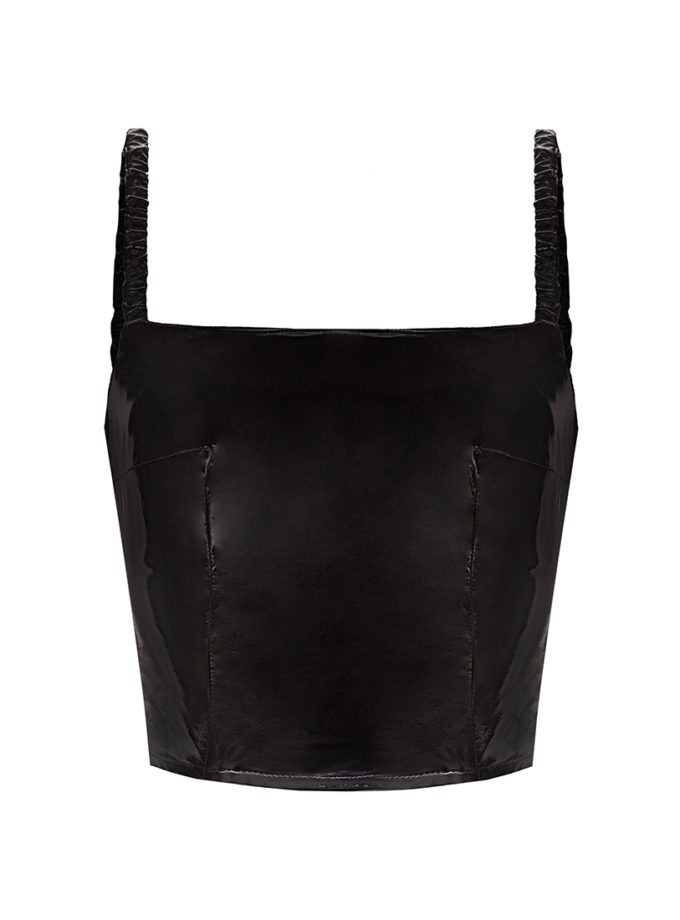 Латексний топ WILD HEARTS (WH_ltxtnktpwthdrpdstrps-blc095)