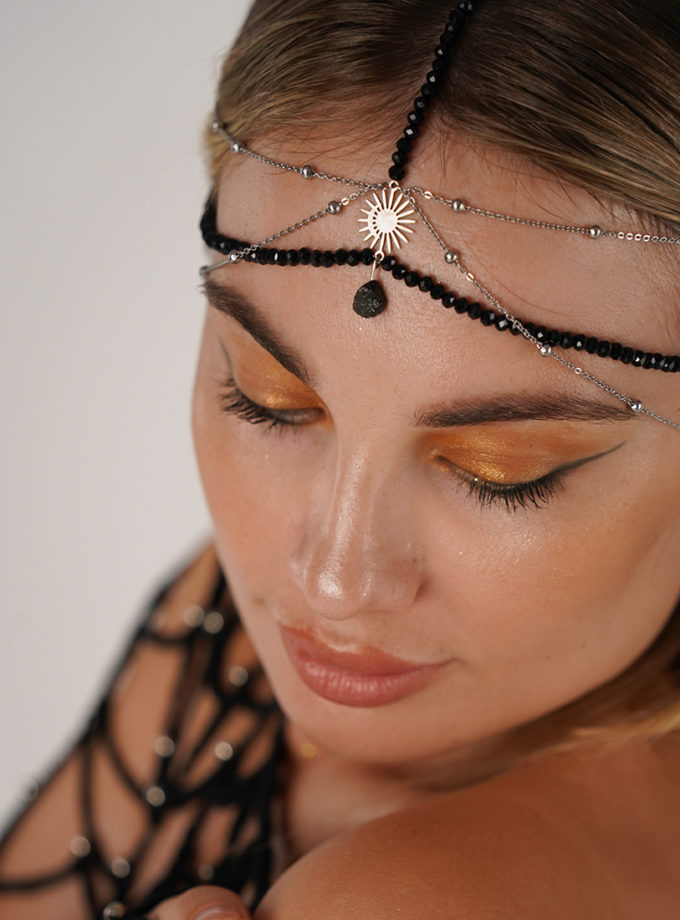 Тектона Desert Obsidian NEGA BIJOU (NB_TK-OBS-BK-009)