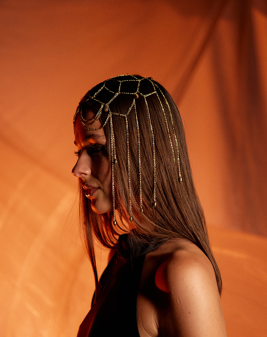 2025-12-02 17.31.05 Прикраса-кеп Nefertiti NEGA BIJOU (NB_KP-TGE-GLD-018) - фото 2