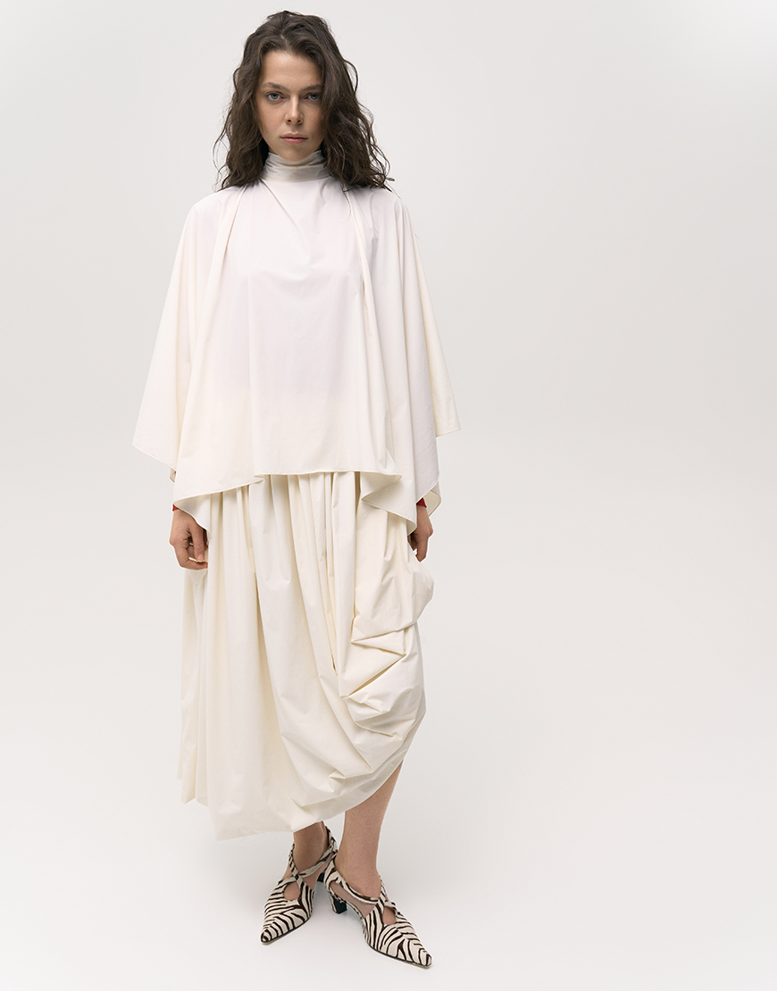 2175 Нейлонова спідниця трансформер ALEXANDER VANAVI (AV_KUSAMA_01) - фото 3