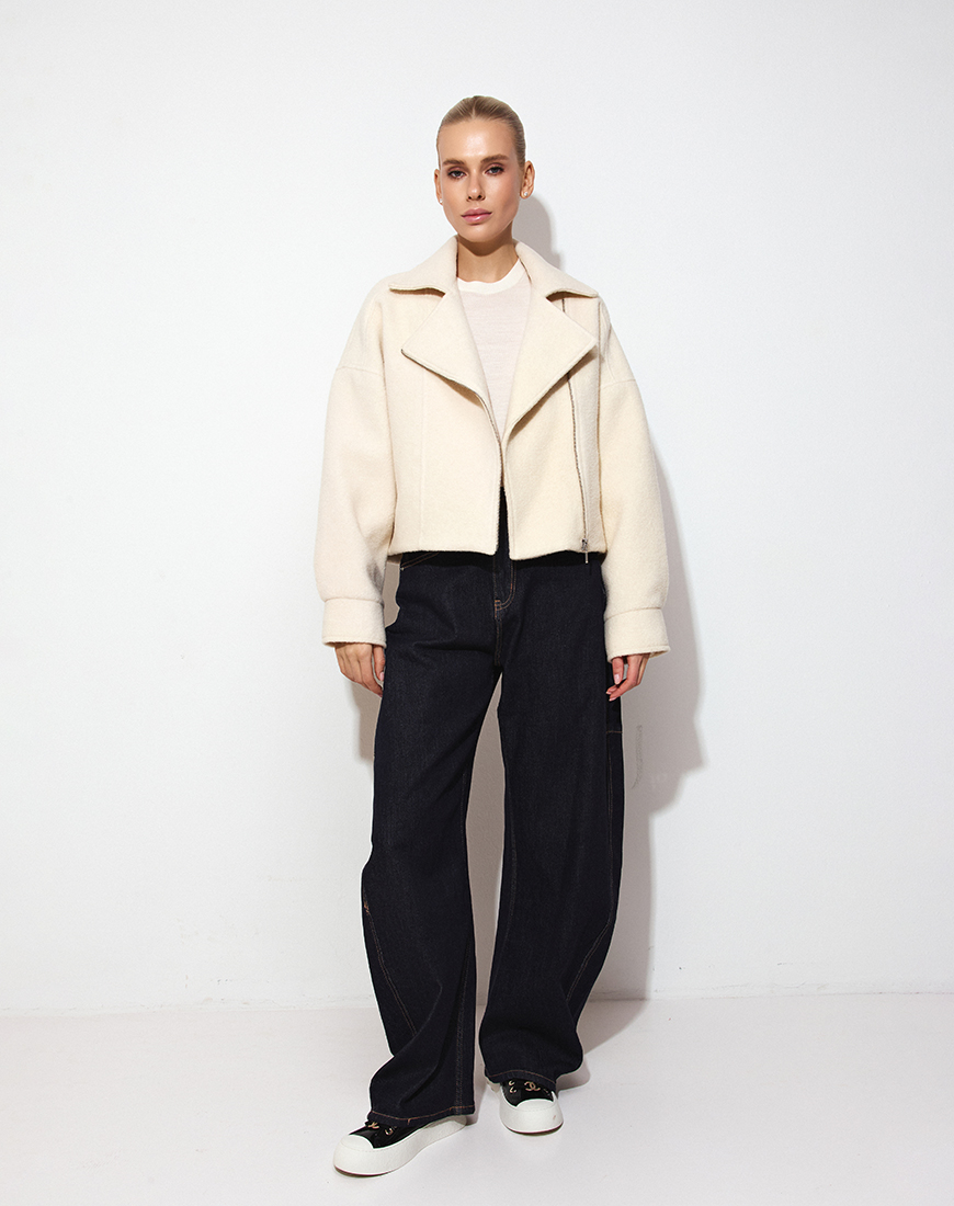 3.12 The essence20203 Короткий жакет з натуральної вовни THE ESSENCE (ESSENCE_THE-306) - фото 4