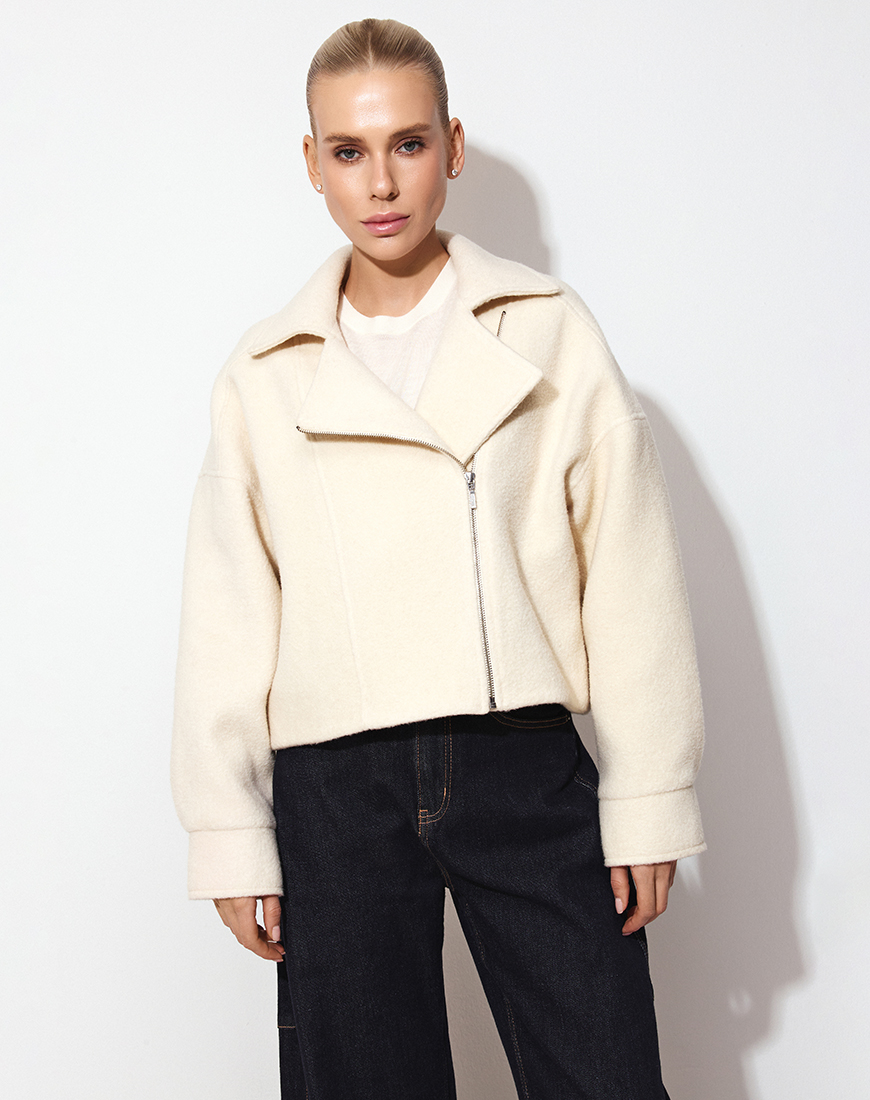 3.12 The essence20218 Короткий жакет з натуральної вовни THE ESSENCE (ESSENCE_THE-306) - фото 3