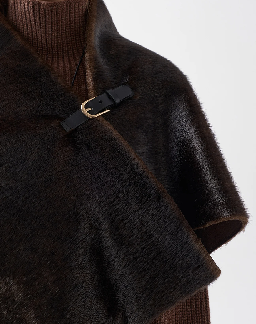 87_1296x Комір з еко-хутра Adriana IAM (IM_FX/FR/CLLR/ADRN) - фото 2