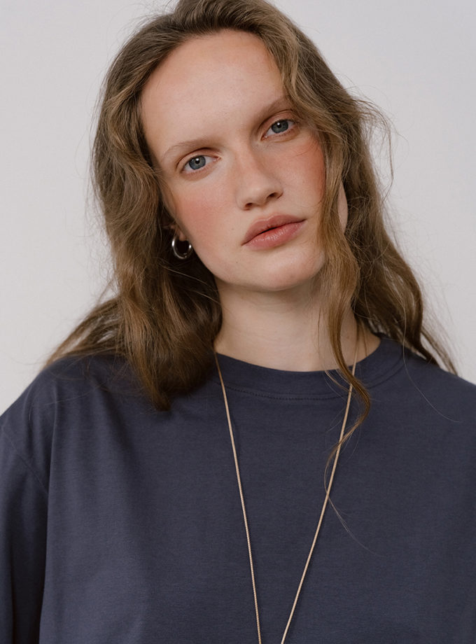 Лонгслів трикотажний темно-сірий BALCONY GARMENT (BLCN_1504)