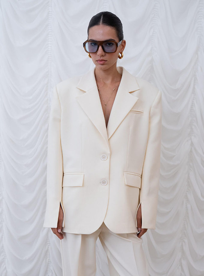 Жакет oversize жовтий OUI OUI (OO_ART_350)