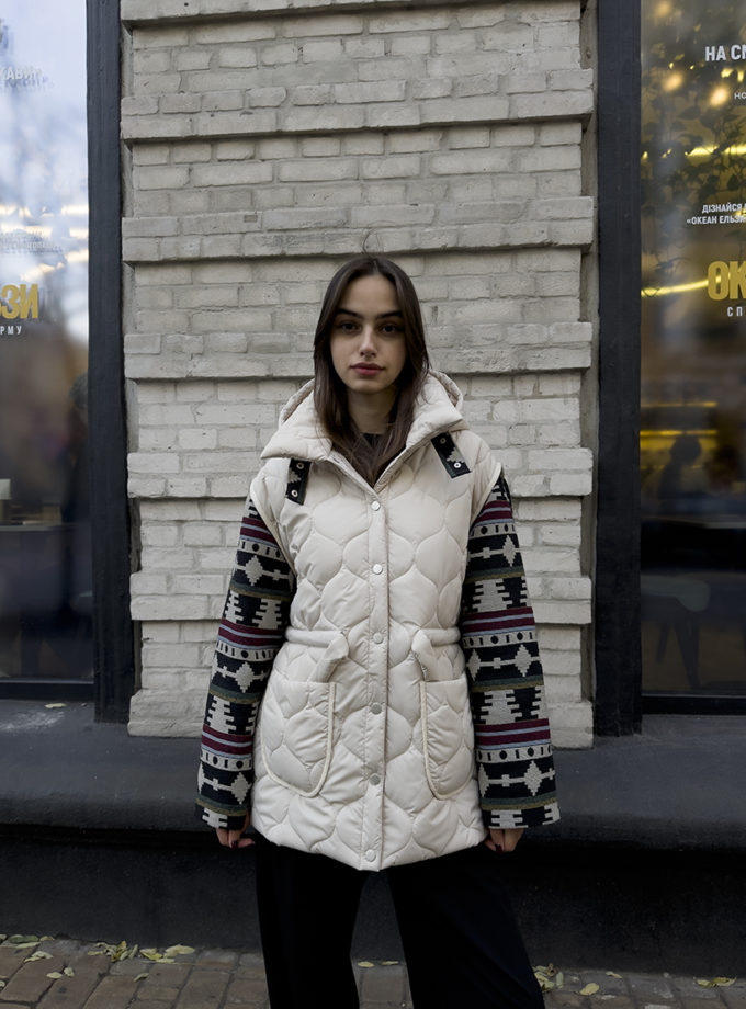 Пуховик Гуцульський ZHARKO (ZHRK_kzfw2500001djornamentgutsulw)