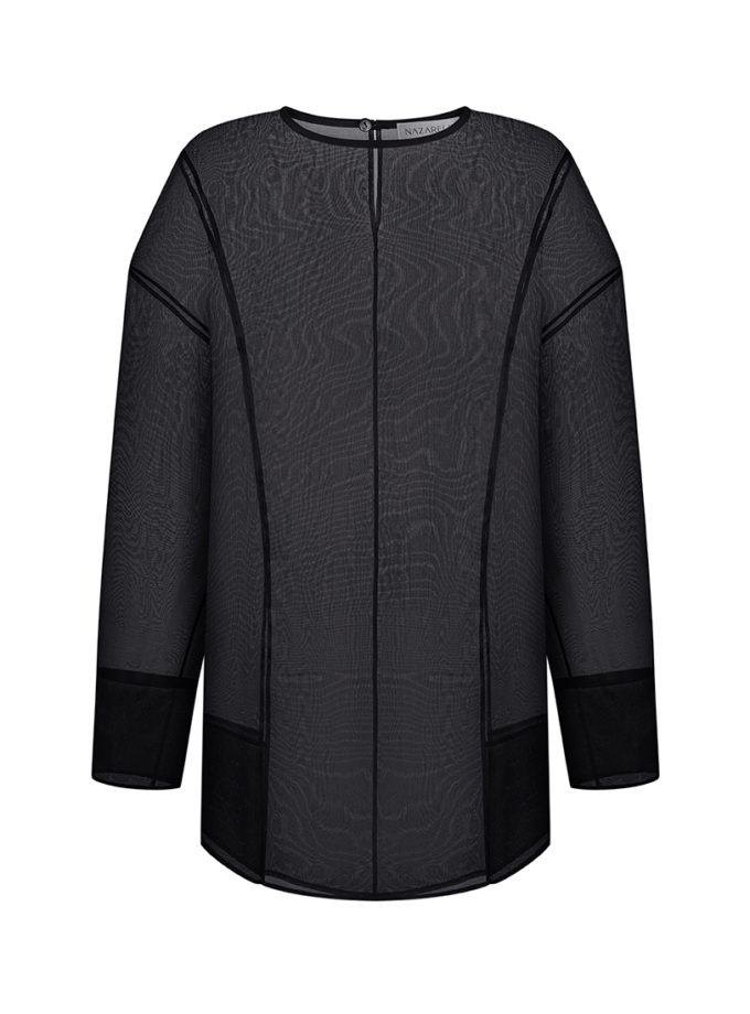 Блуза прозора з накидкою NAZARELL! (NZRLL_ZD18)