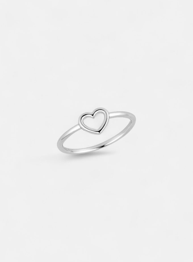 Каблучка Hollow Heart SILVER STORIES (SS_SSR030_h-1)