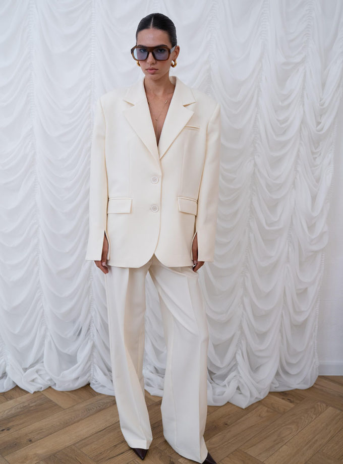 Брюки палаццо масло OUI OUI (OO_ART_361)