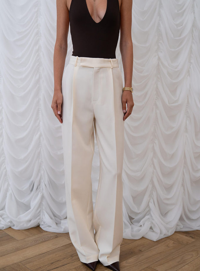 Брюки палаццо масло OUI OUI (OO_ART_361)