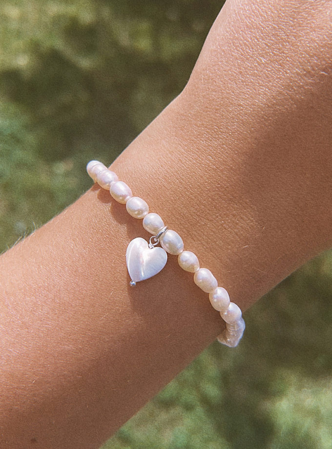 Перлиновий браслет Sweet Love SILVER STORIES (SS_SSB031)