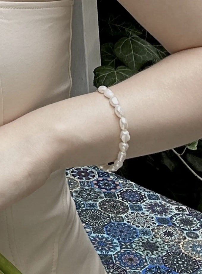 Перлиновий браслет Goddess SILVER STORIES (SS_SSB030)