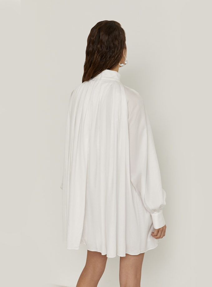 Сукня шовкова біла OUN (oun_D25-24)