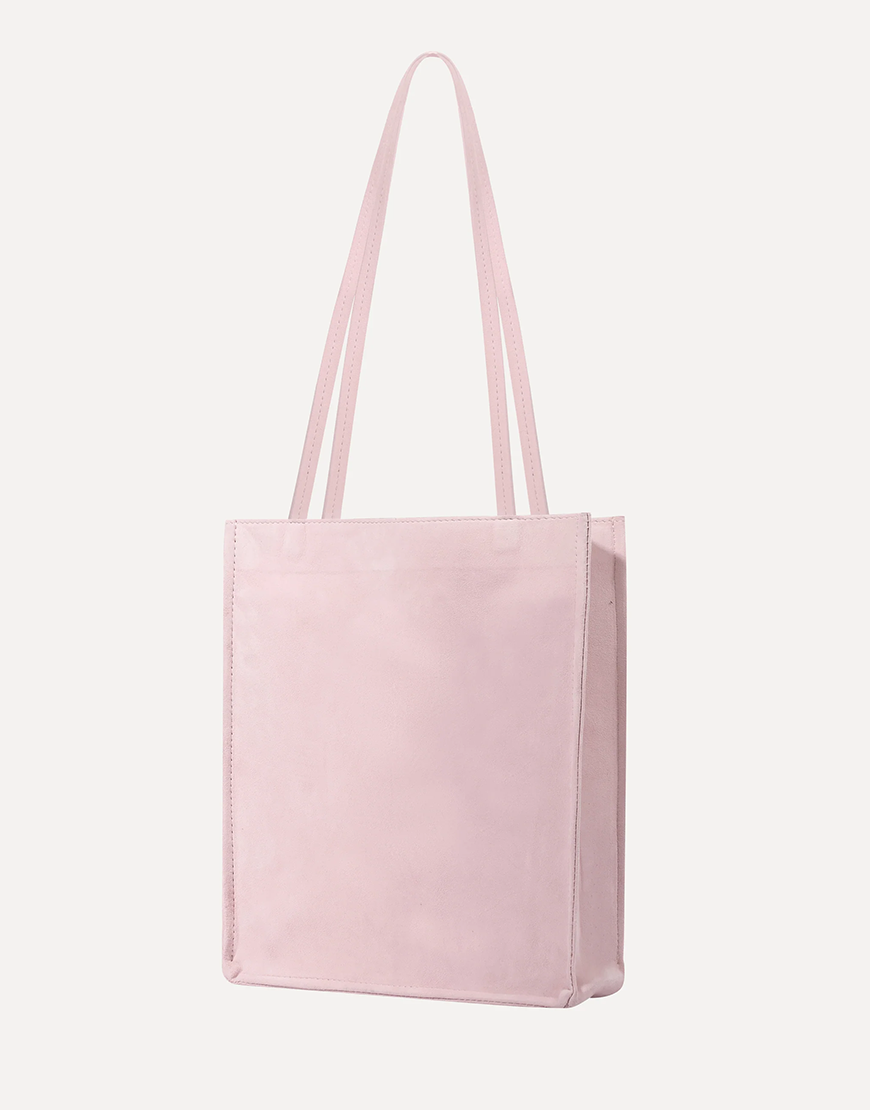 SmallToteBaginPink_back Сумка Small Tote in Pink LONA PRIST (LPR_SM-TO-BA-PI) - фото 2