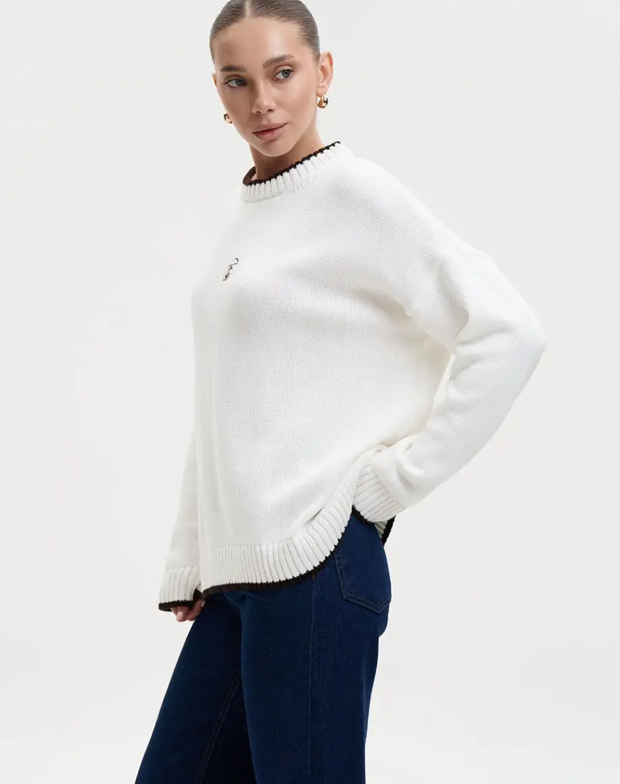 twice (17) Светр з принтом TWICE (TWC_2508369192101_WH) - фото 2