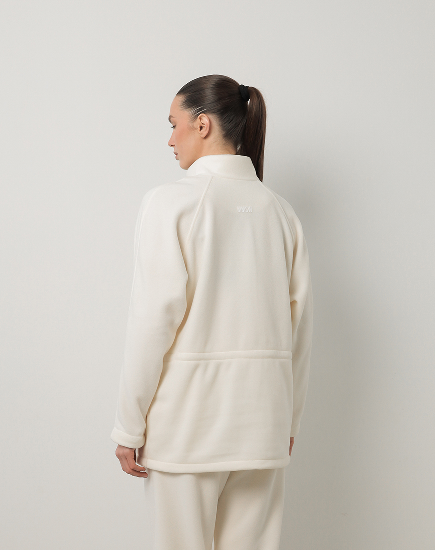 2025-12-30 15.21.10 Кофта флісова на блискавці молочна MMSW (MMSW_КФНБ-W26-ML) - фото 2
