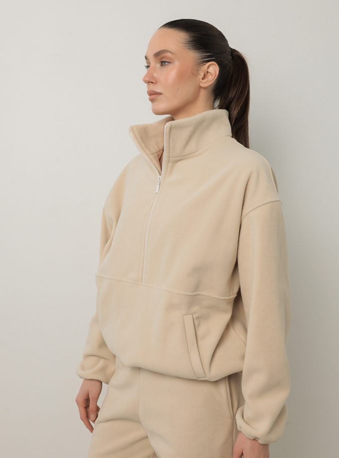 Світшот флісовий на півблискавці таш MMSW (MMSW_ССФНП-W26-TA)