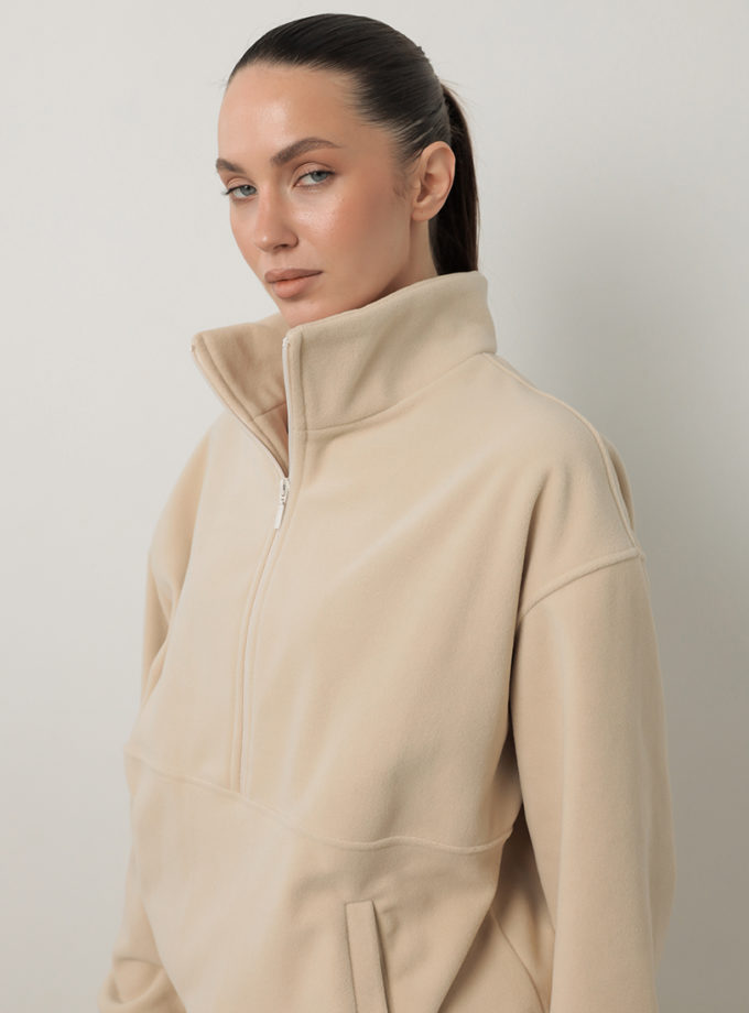 Світшот флісовий на півблискавці таш MMSW (MMSW_ССФНП-W26-TA)