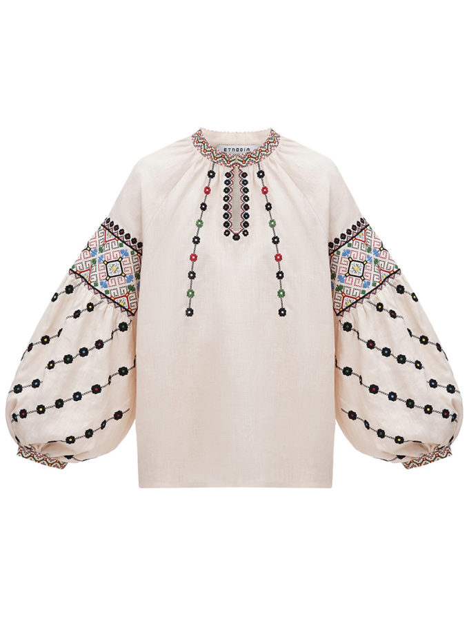 Жіноча сорочка регіону Опілля Berezhany ETNODIM (ETN_Berezhany)