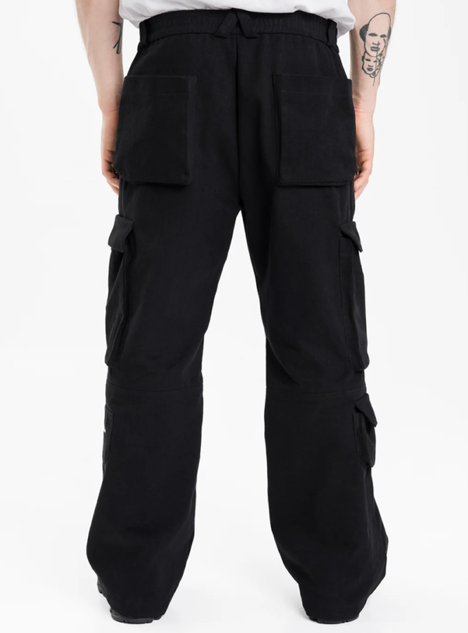 Брюки Flat cargo cotton black ACT.1 (ACT_AW26181)