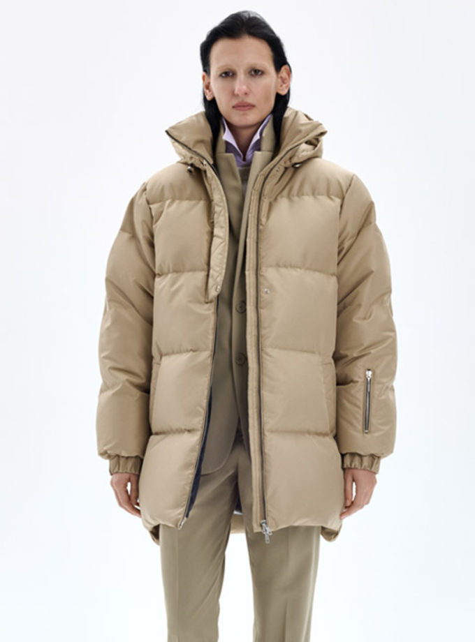 Пуховик Tiffany пісочний MARCHI (MRCH_A2025-2b-1-1)