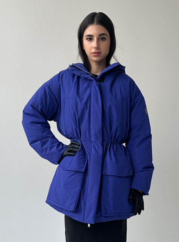 Пуховик Parka синій кобальт MARCHI (MRCH_AW-25-1Blue)