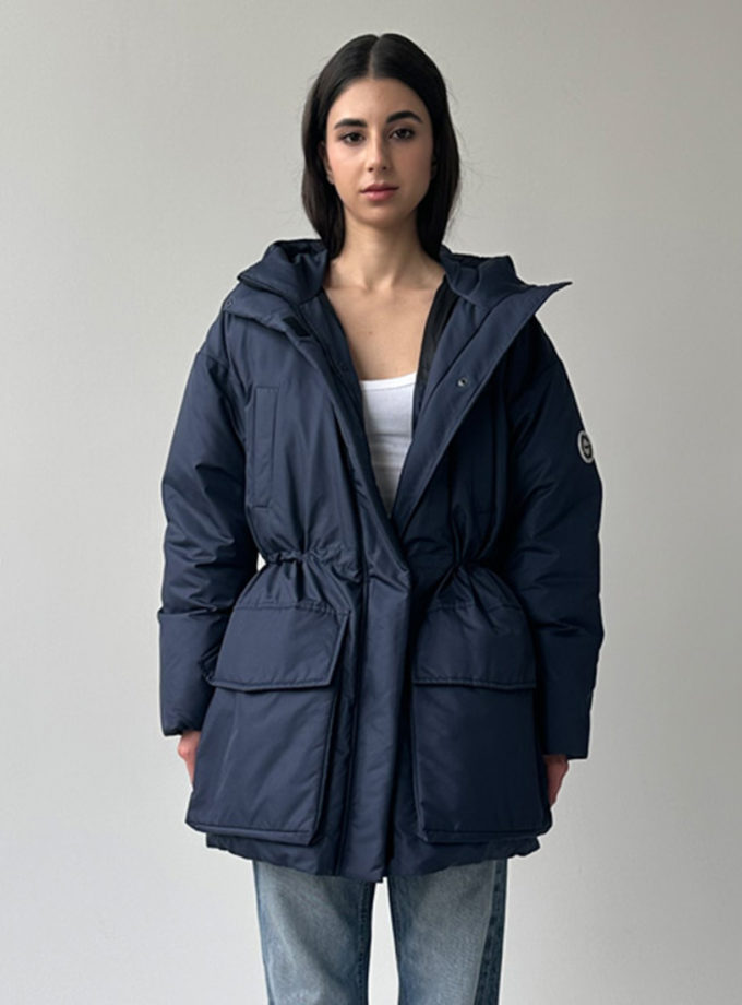 Пуховик Parka синій нейві MARCHI (MRCH_AW-25-1Blue-1)