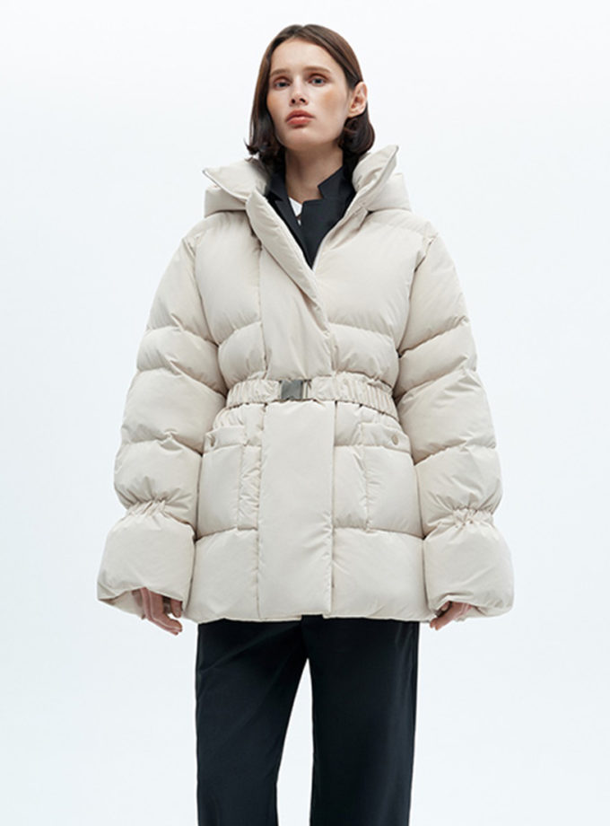 Пуховик Winterfall молочний MARCHI (MRCH_ AW22-23W)