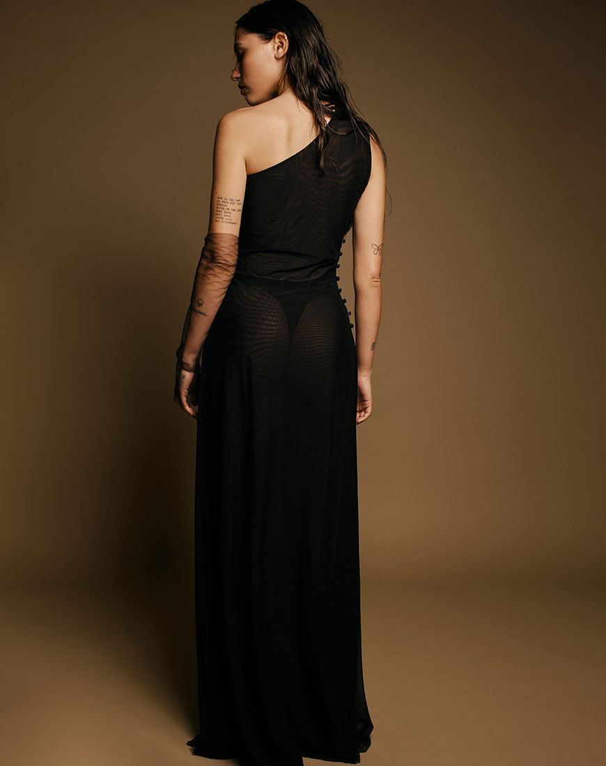 c18 Плаття Goddess` Will ANAKONDA (ANKD_001-GWD-BL) - фото 2