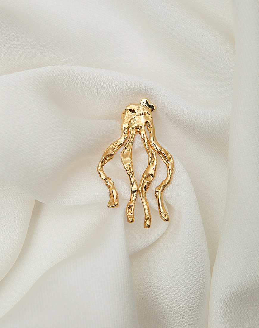 Earrings Erne&Paloma 4 Сережки Erne&Paloma SAMOKISH (SMKSH_E-003-S/J) - фото 4