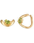 Каф Splash green RIMMART JEWELRY (RAJ_ERApl-070g)
